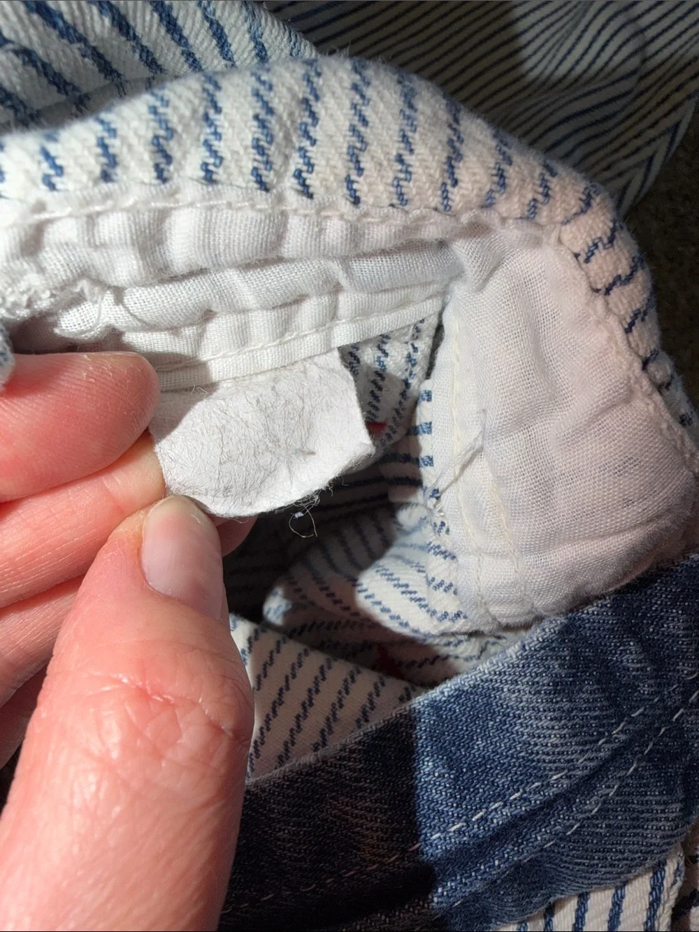 OshKosh B'gosh vintage hickory striped union made Denim Overalls